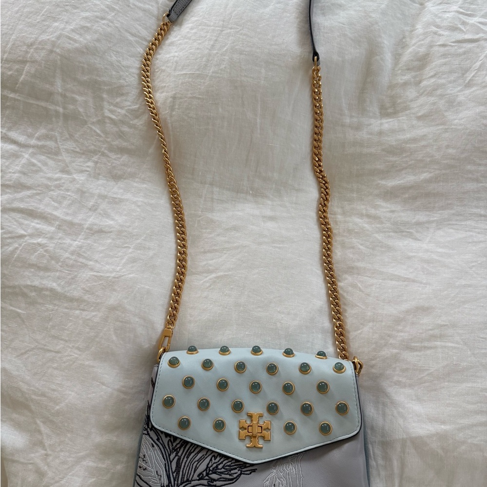 Tory Burch Gray and Gold Women's Bag